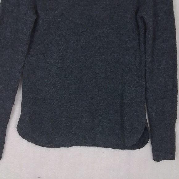 LOFT Relaxed Fit Sweater Size S Gray Boat Neck Long Sleeve - Picture 4 of 9